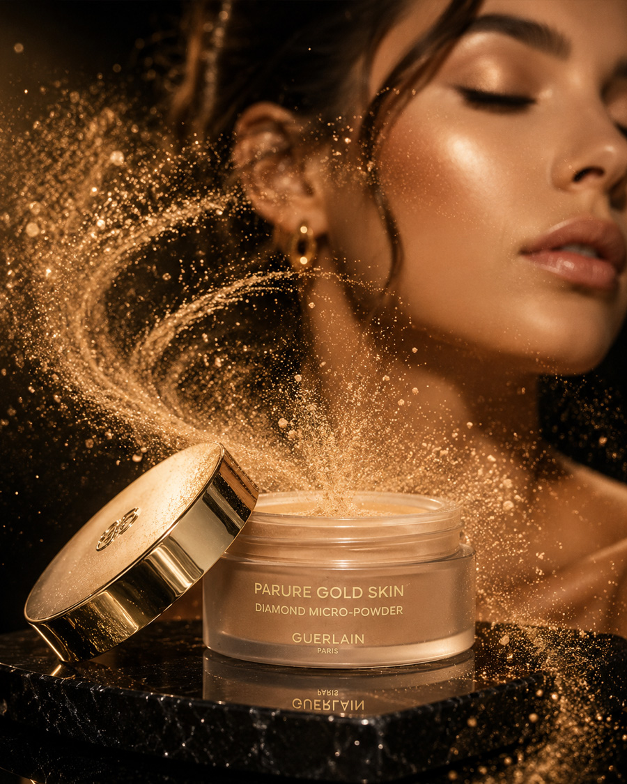 Fotografia publicitária premium criada com Inteligência Artificial